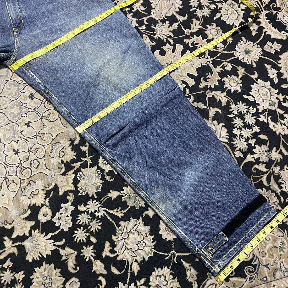 Pelle Pelle Vintage Pelle Pelle Denim Baggy Pants Velcro Straps Size US 36 / EU 52 - 22 Thumbnail
