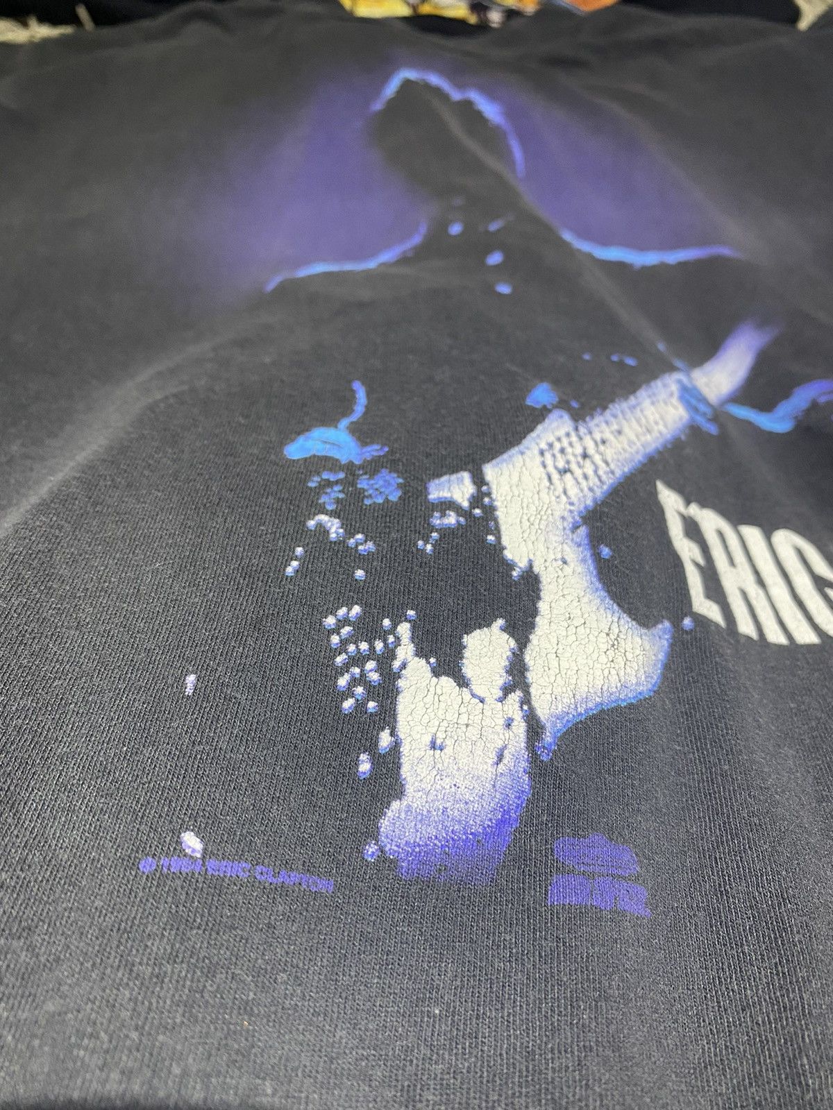 Vintage Vintage 90s Eric Clapton 1992 Band t shirt Size US L / EU 52-54 / 3 - 6 Thumbnail