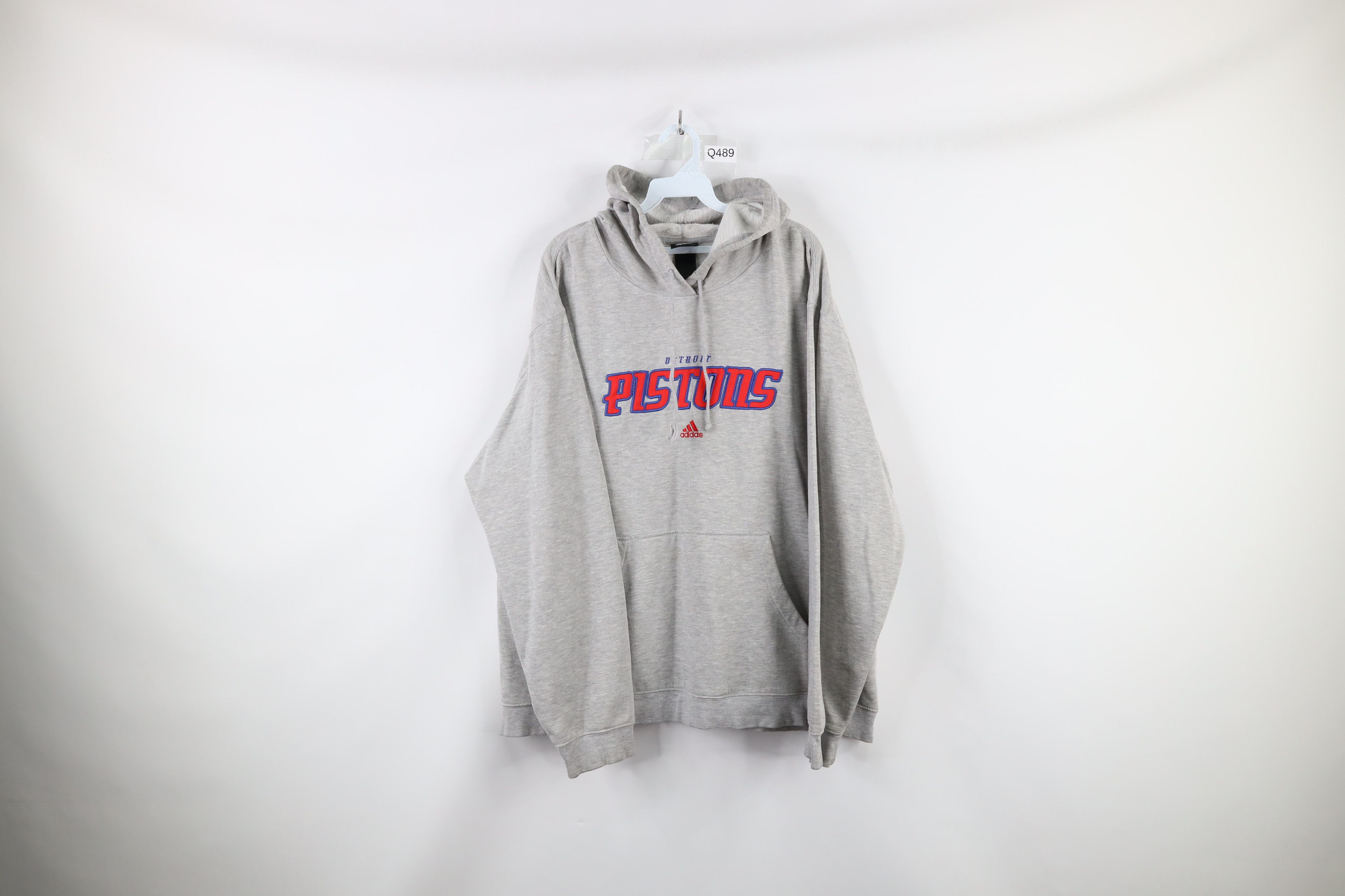 Adidas Adidas Detroit Pistons Basketball Out Hoodie Sweatshirt Size ONE SIZE - 1 Thumbnail