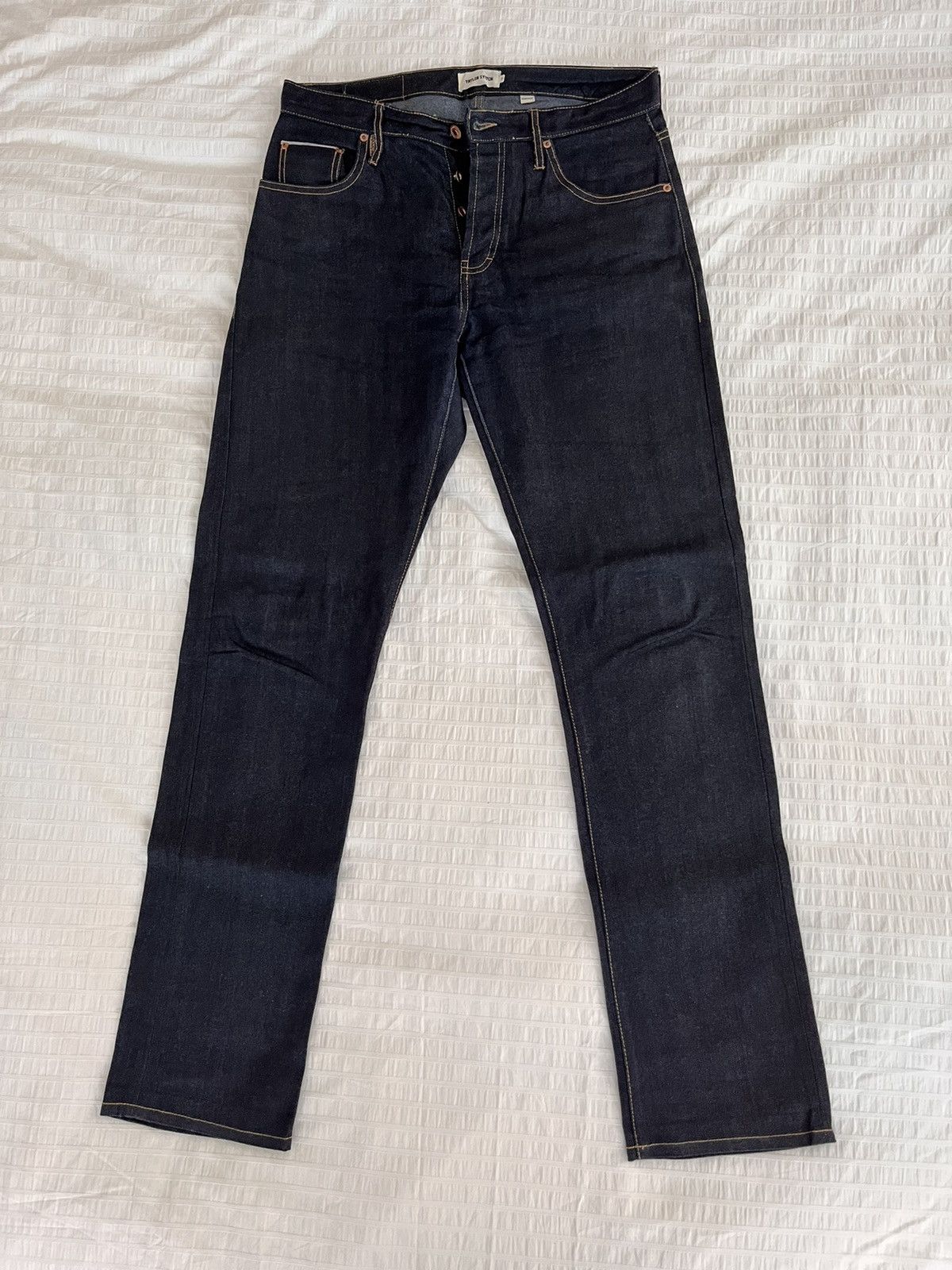 The Slim Jean in Yamaashi Orimono Recover Selvage