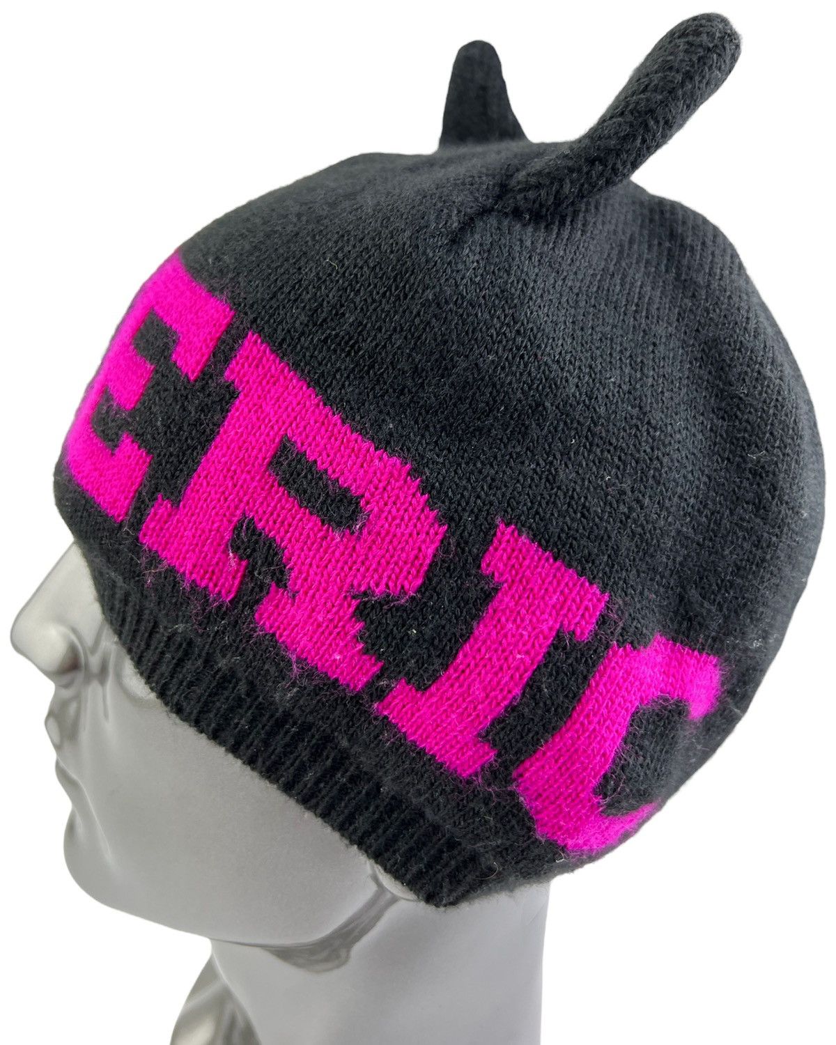 Hysteric Glamour Hysteric Glamour Mini Knit Logo Cat Ear Beanie Size ONE SIZE - 5 Thumbnail