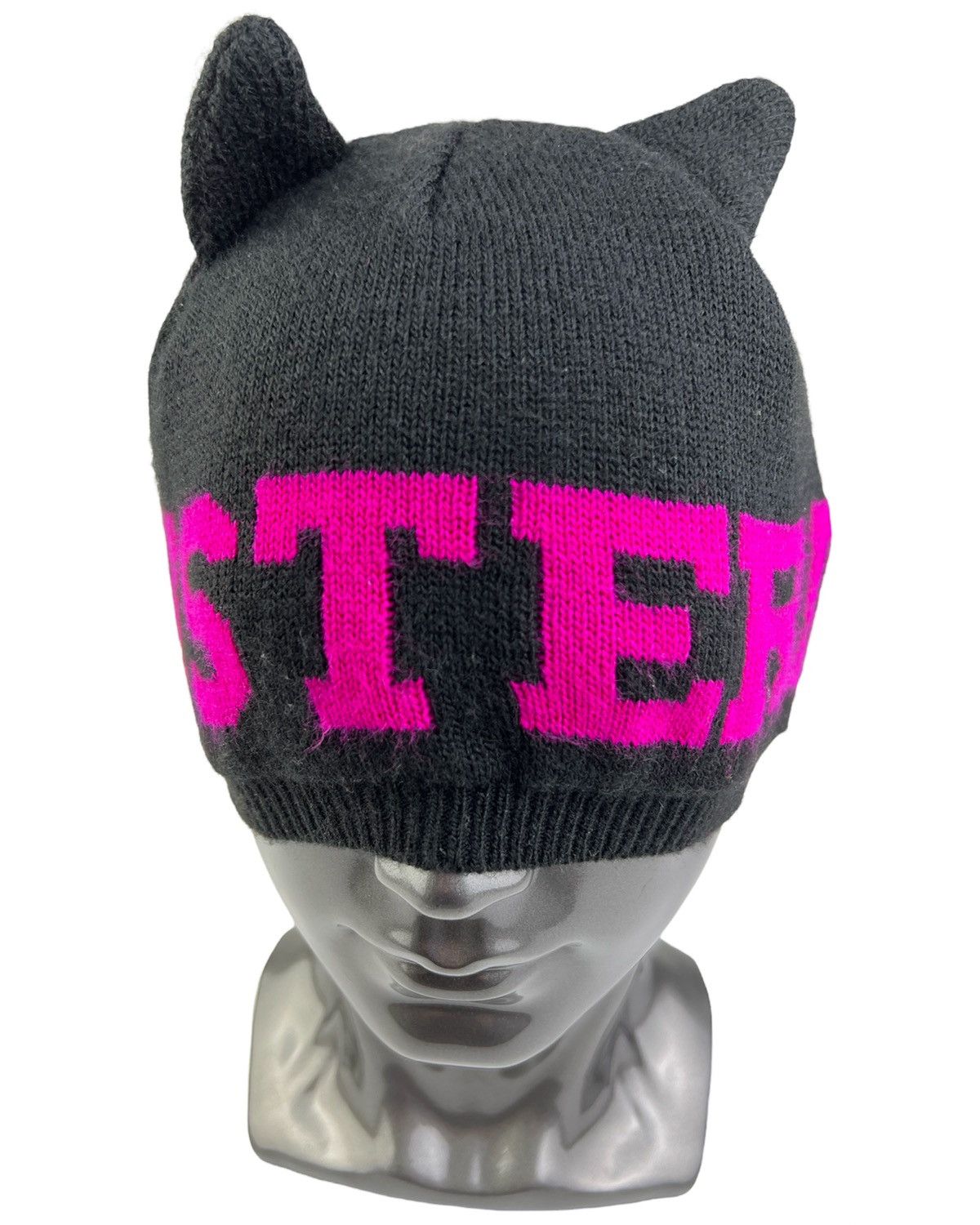 Hysteric Glamour Hysteric Glamour Mini Knit Logo Cat Ear Beanie Size ONE SIZE - 2 Thumbnail
