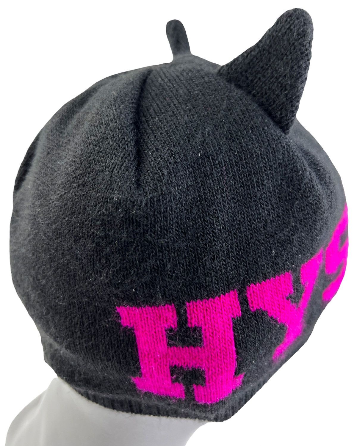 Hysteric Glamour Hysteric Glamour Mini Knit Logo Cat Ear Beanie Size ONE SIZE - 6 Thumbnail