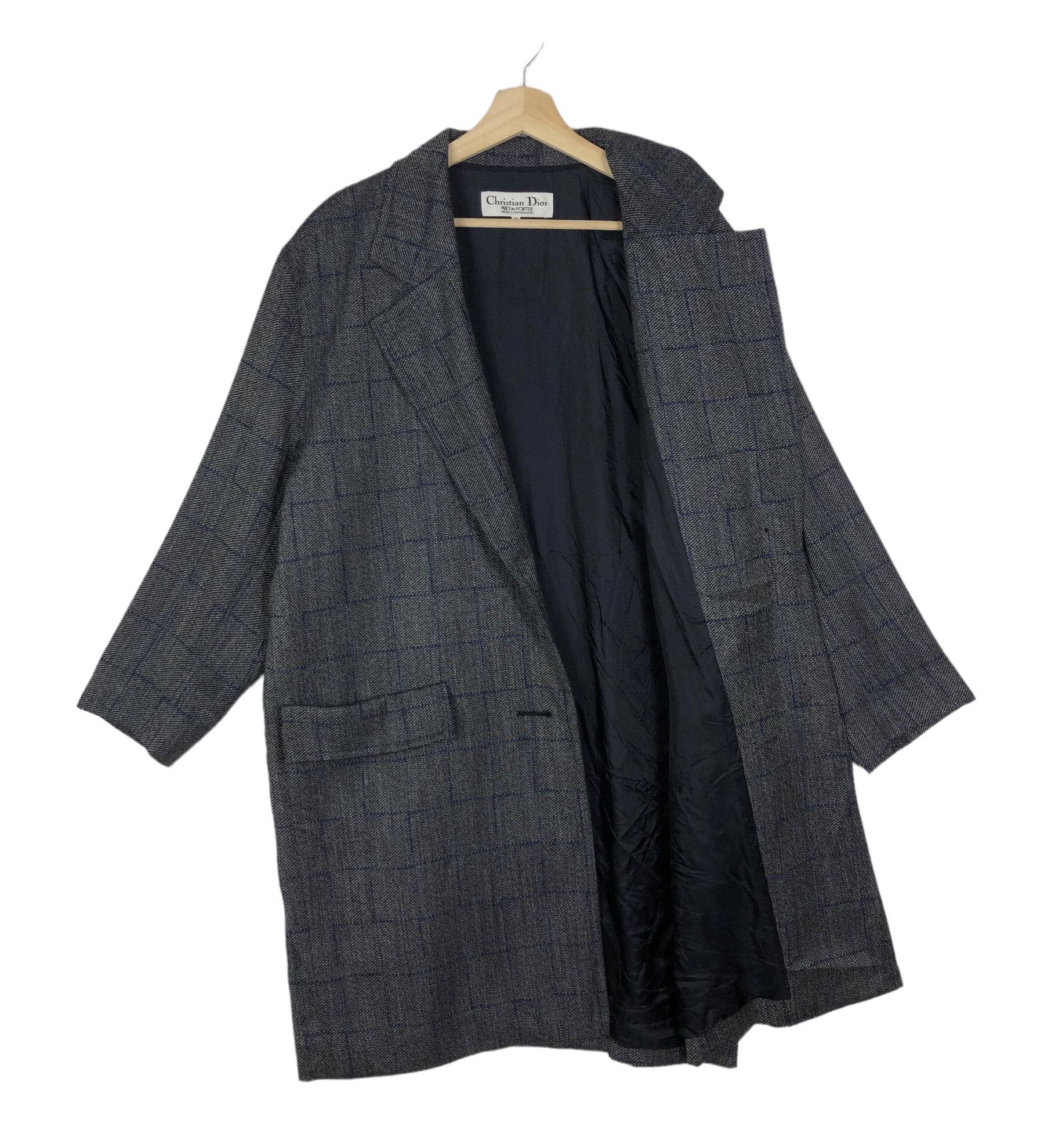 Dior RARE🔥80’S DIOR PRÊT-A-PORTER RUNWAY MID-LENGTH WOOL COAT Size US L / EU 52-54 / 3 - 2 Thumbnail