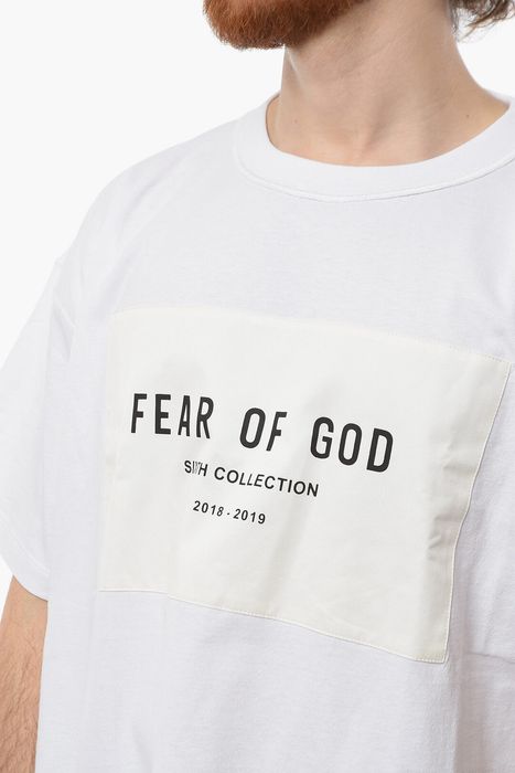 Fear of God Fear Of God 6th Collection Contrasting Logo T-Shirt