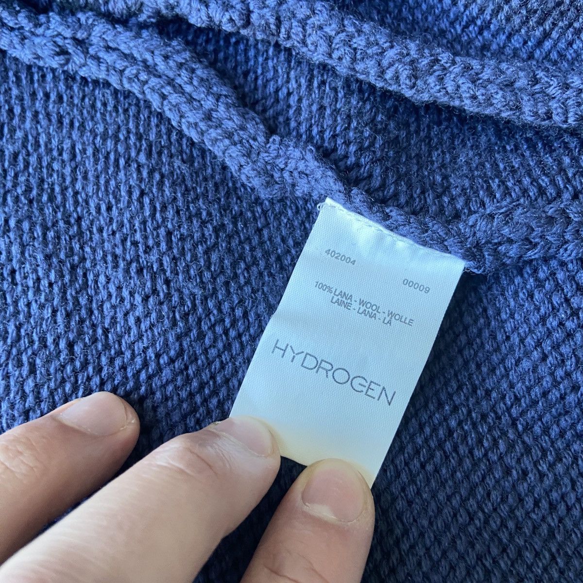 HYDROGEN Hydrogen Avant Garde knit wool sweater Size US M / EU 48-50 / 2 - 6 Thumbnail