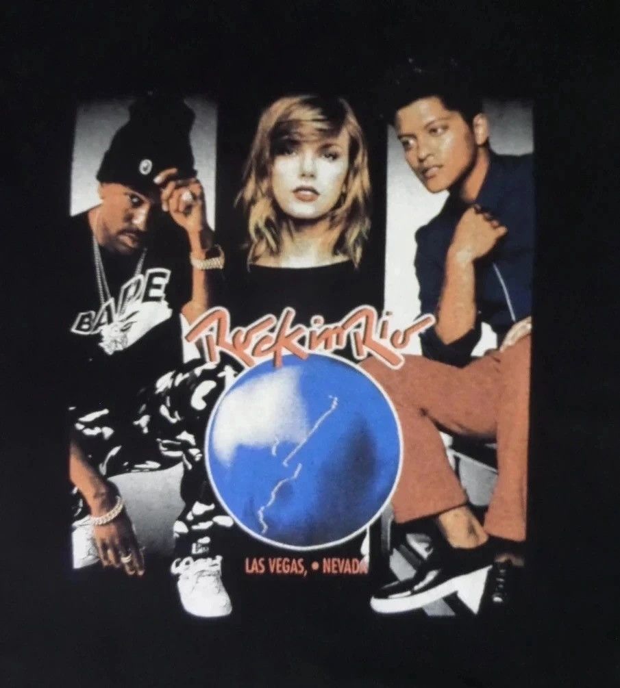 Band Tees Rock in rio music festival tshirt tour tshirt streetwear Size US L / EU 52-54 / 3 - 7 Thumbnail