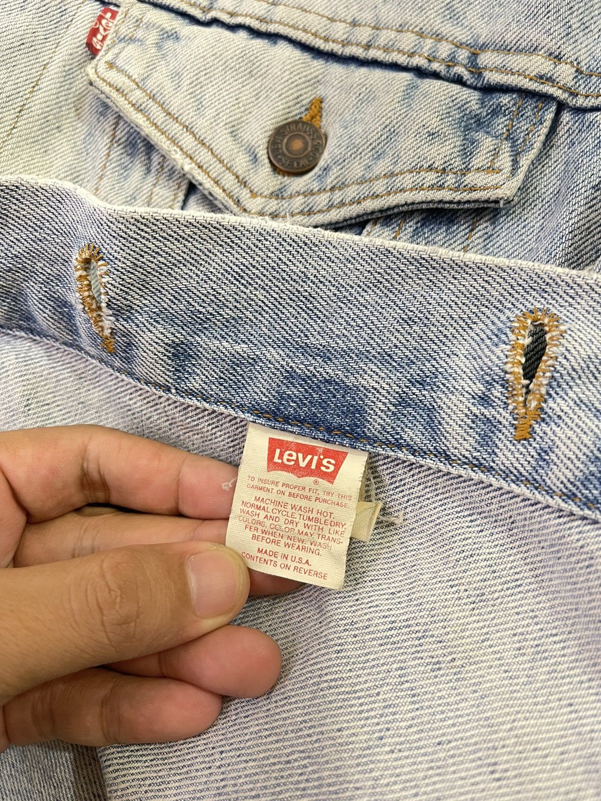 Levi's × Levi's Vintage Clothing vintage levis denim jacket 527 made in usa Size US L / EU 52-54 / 3 - 17 Thumbnail