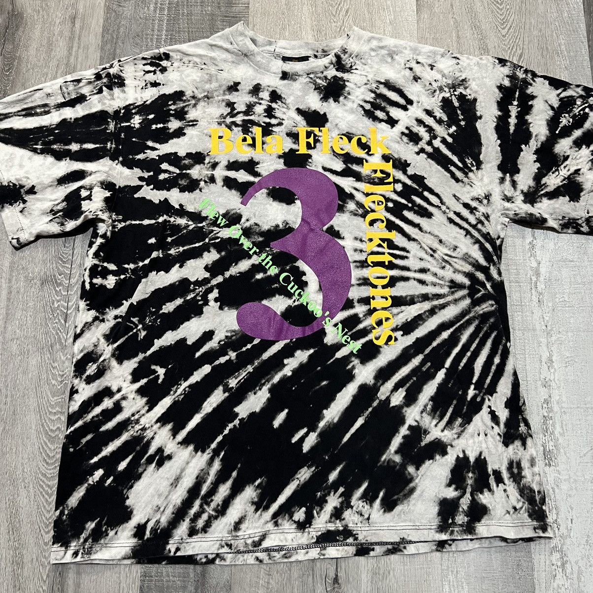 VTG Bela Fleck And The Flecktones Psychedelic Bluegrass Tee