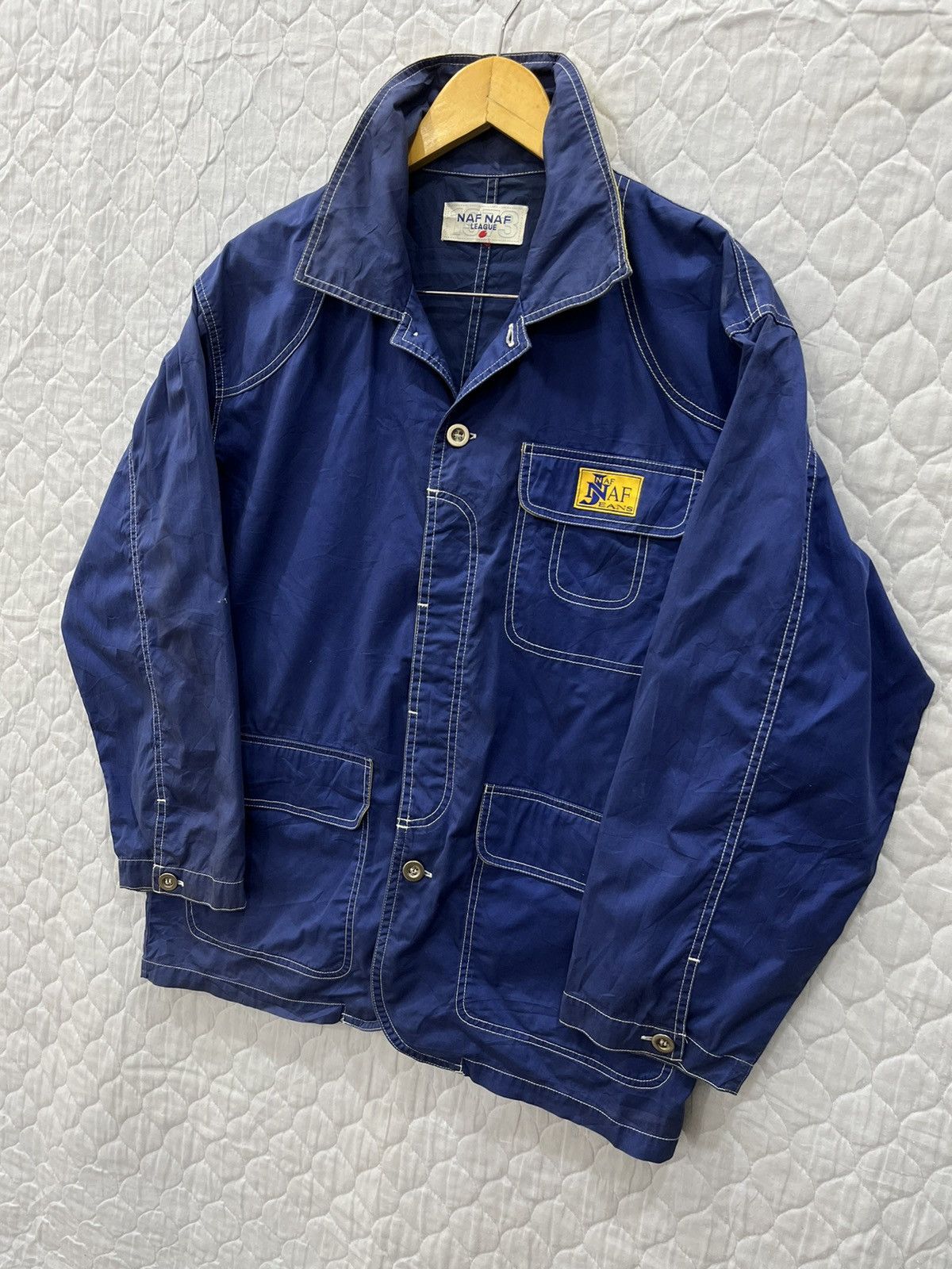 Japanese Brand B67. NAF NAF JEANS HYPEBEAST CHORE JACKET Size US M / EU 48-50 / 2 - 2 Thumbnail