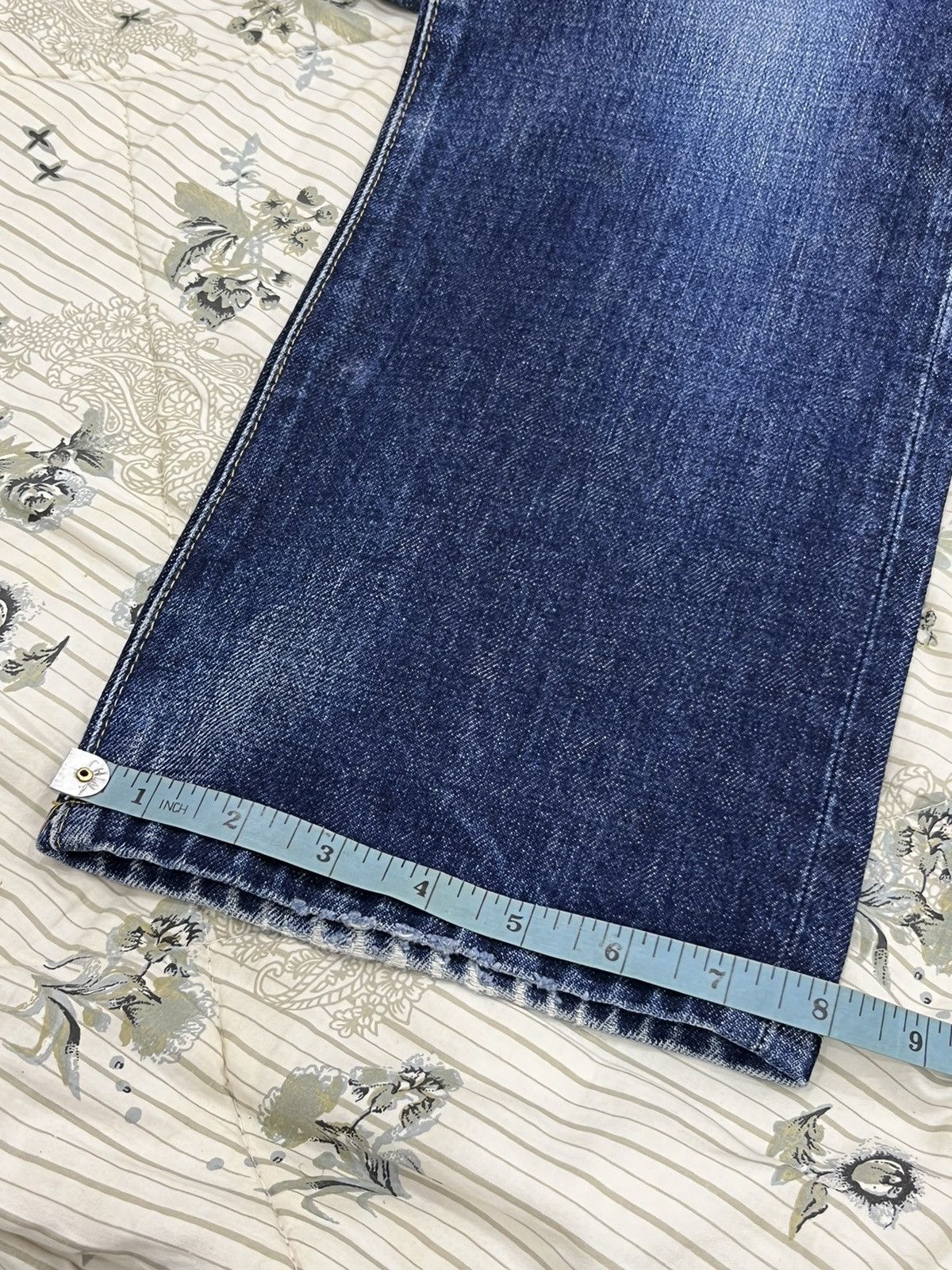 Vintage (A121). RNA INC JAPANESE BLUE DENIM Size US 28 / EU 44 - 7 Thumbnail