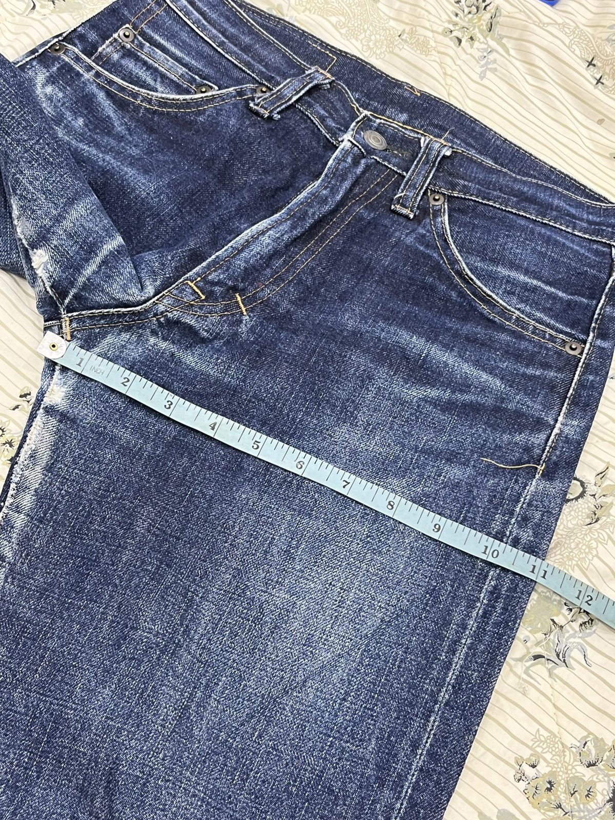 Vintage (A121). RNA INC JAPANESE BLUE DENIM Size US 28 / EU 44 - 9 Thumbnail