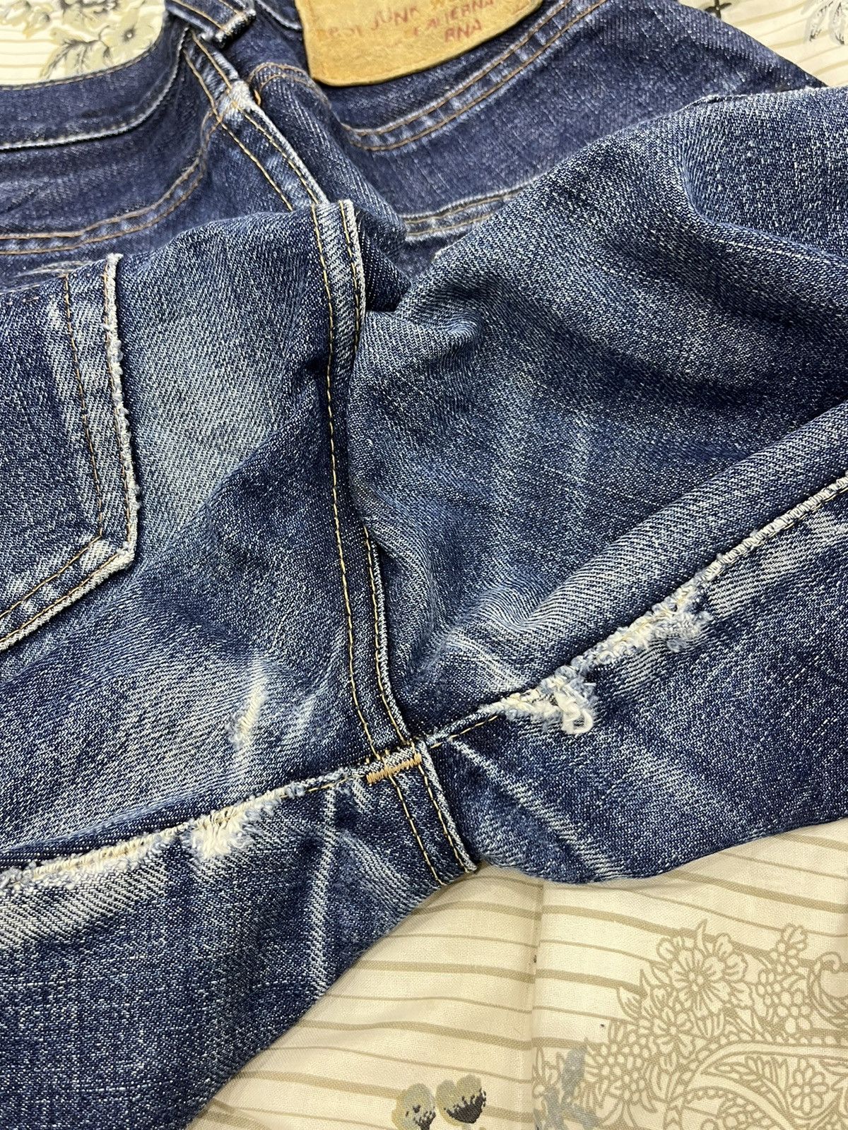 Vintage (A121). RNA INC JAPANESE BLUE DENIM Size US 28 / EU 44 - 18 Thumbnail