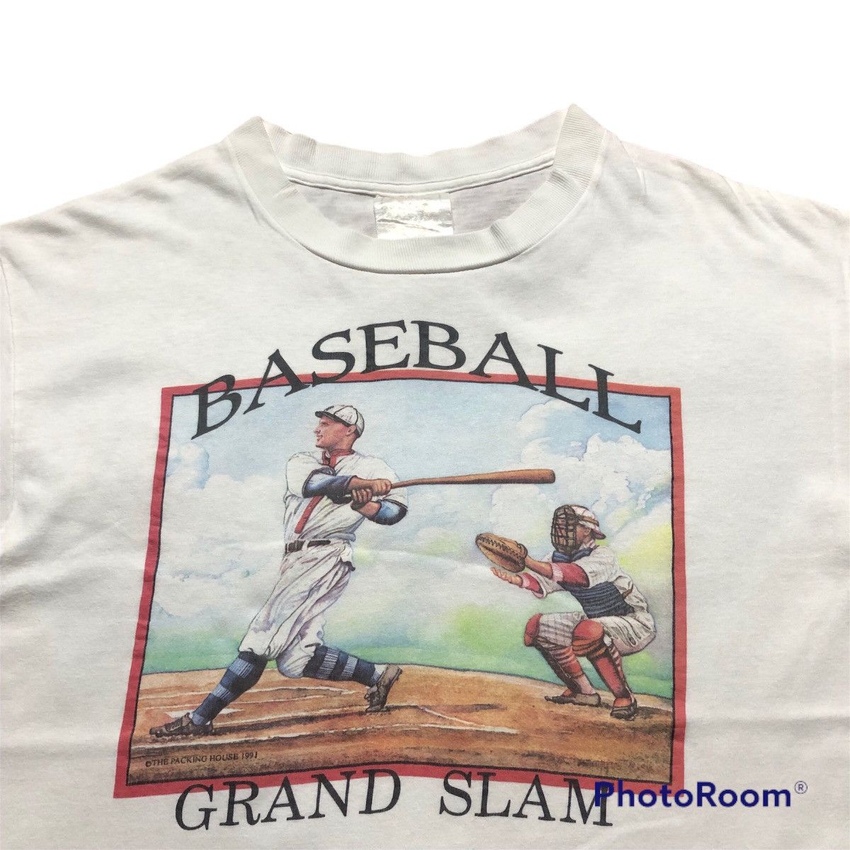 MLB Rare‼️🔥Vintage 90's Baseball Grand Slam T-Shirt Size US M / EU 48-50 / 2 - 4 Thumbnail