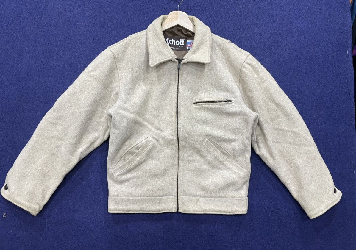 Schott Vintage Schott Zip Jacket Size US S / EU 44-46 / 1 - 1 Thumbnail
