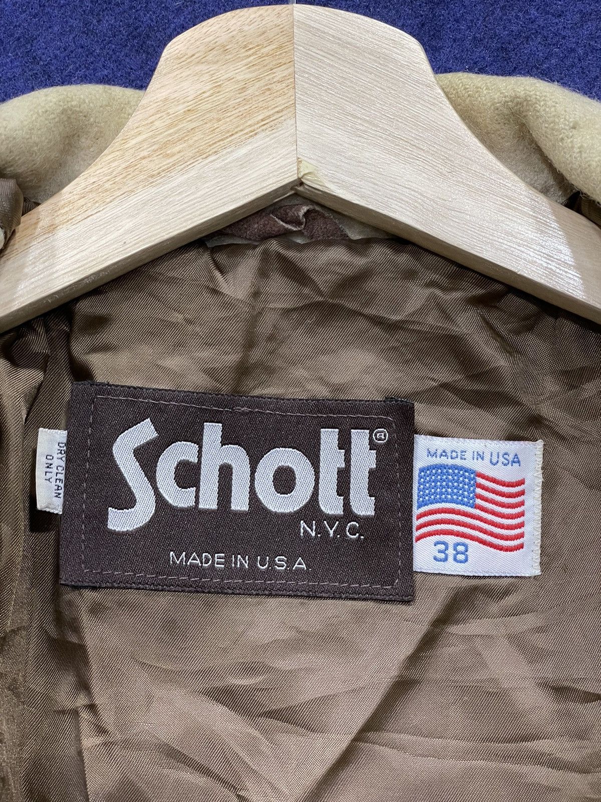 Schott Vintage Schott Zip Jacket Size US S / EU 44-46 / 1 - 7 Thumbnail