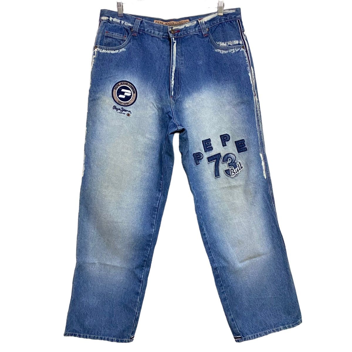 Pepe Jeans Vintage Pepe Jeans Denim Baggy Pants Size US 38 / EU 54 - 1 Thumbnail