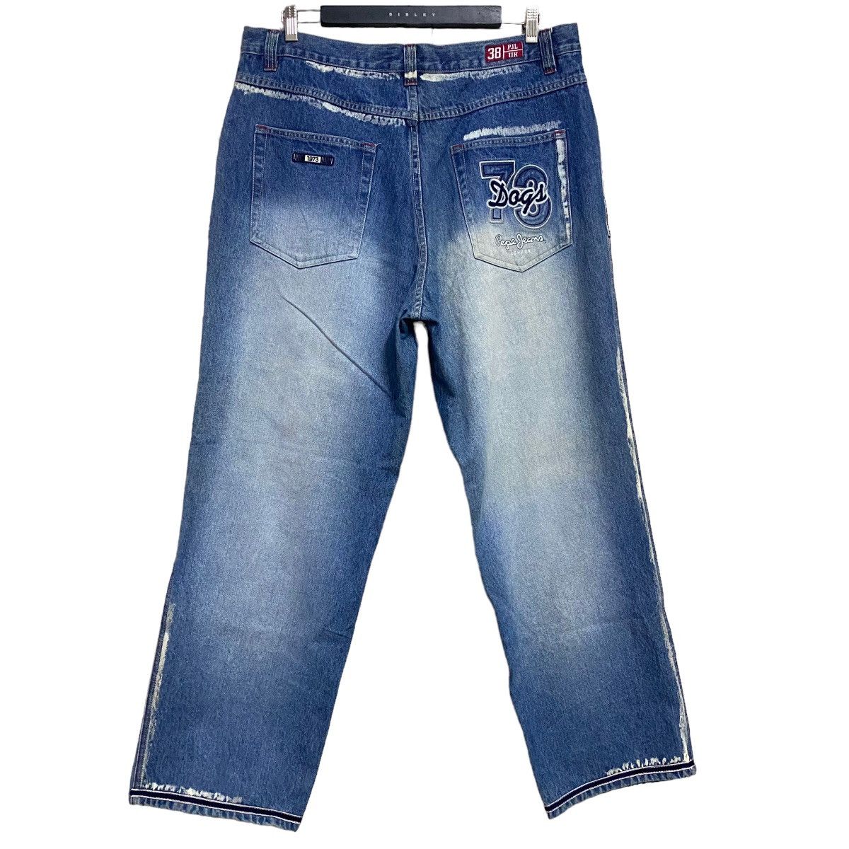 Pepe Jeans Vintage Pepe Jeans Denim Baggy Pants Size US 38 / EU 54 - 2 Thumbnail