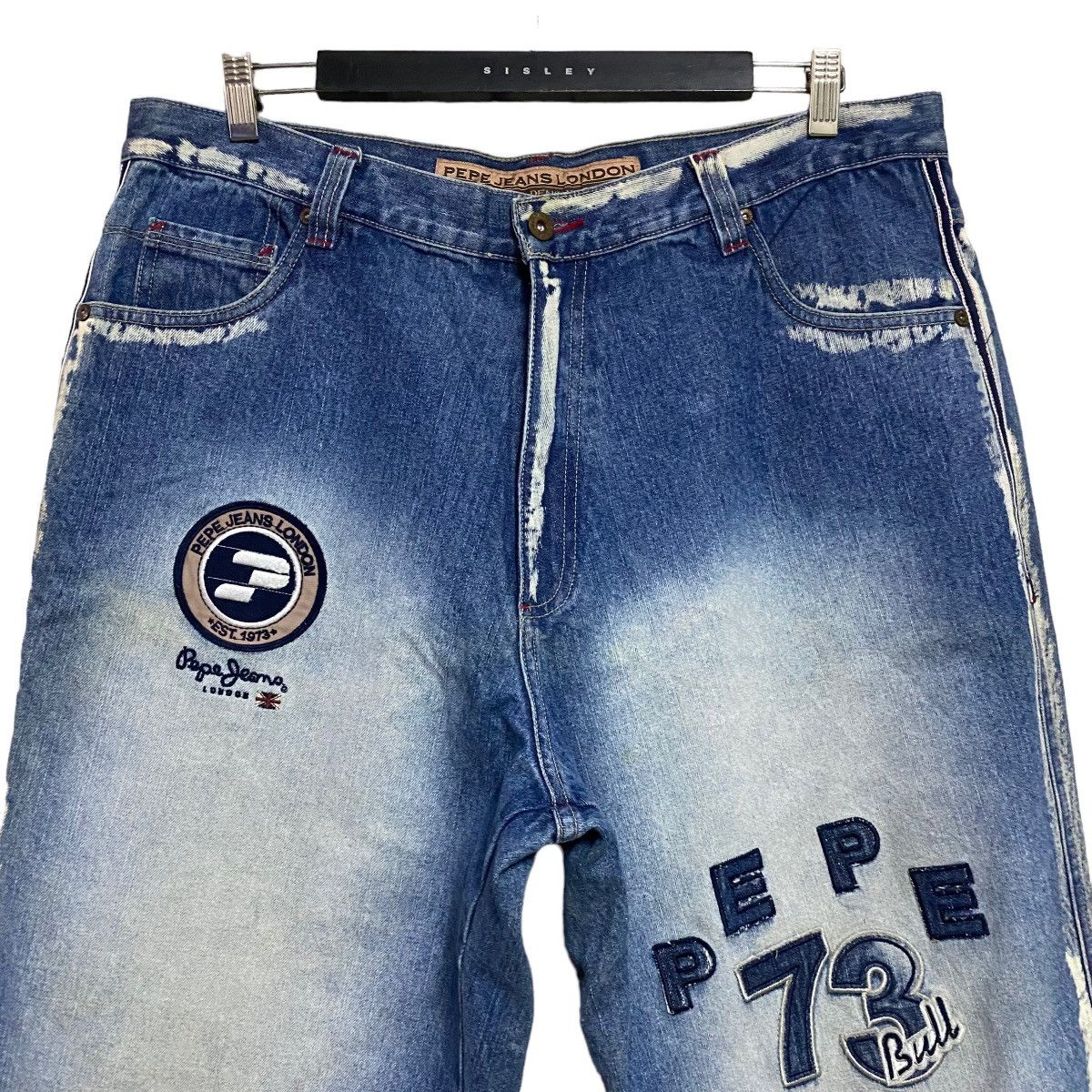 Pepe Jeans Vintage Pepe Jeans Denim Baggy Pants Size US 38 / EU 54 - 3 Thumbnail