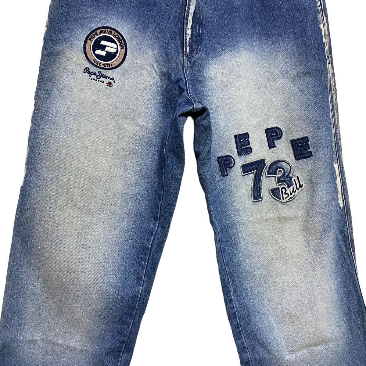 Pepe Jeans Vintage Pepe Jeans Denim Baggy Pants Size US 38 / EU 54 - 6 Thumbnail