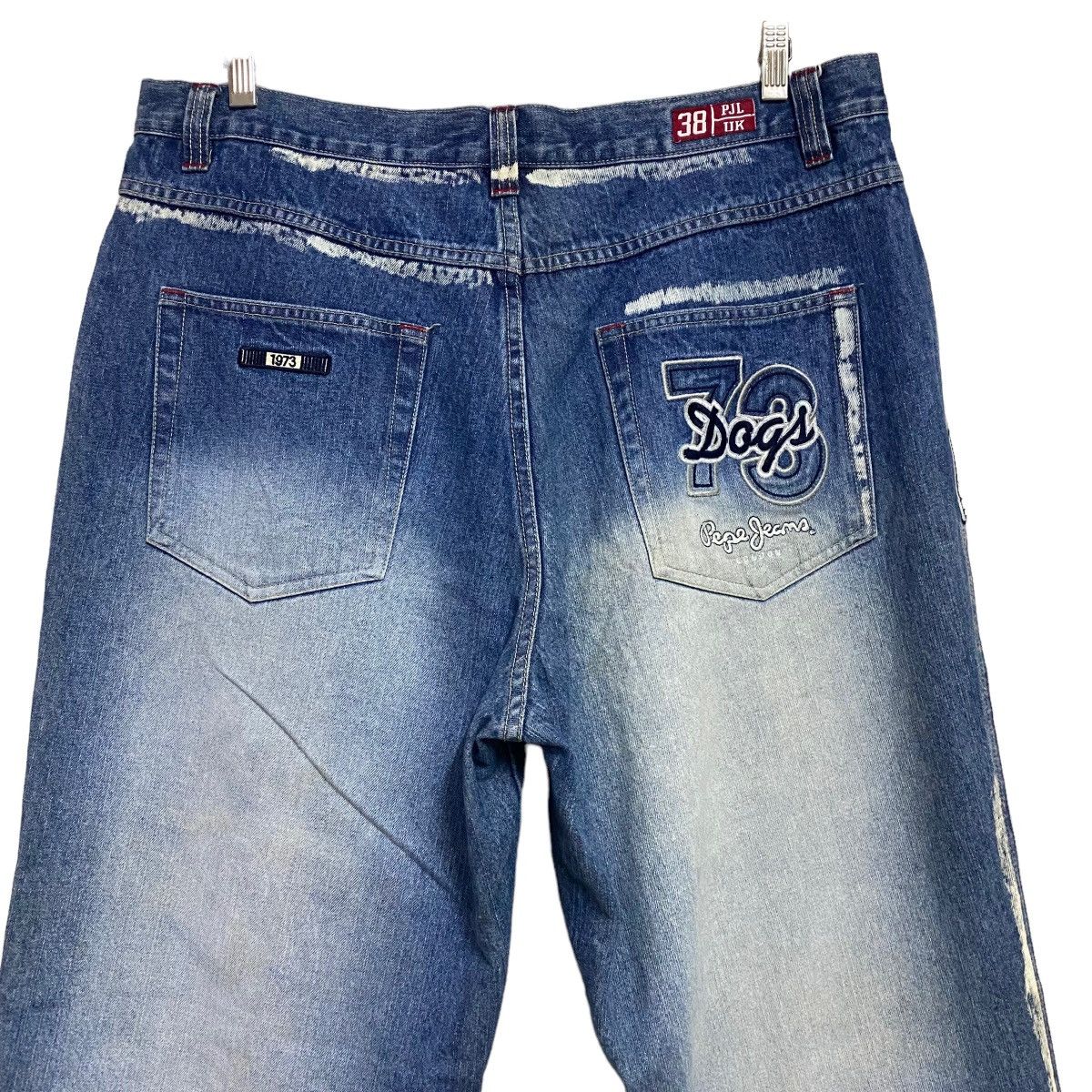 Pepe Jeans Vintage Pepe Jeans Denim Baggy Pants Size US 38 / EU 54 - 9 Thumbnail