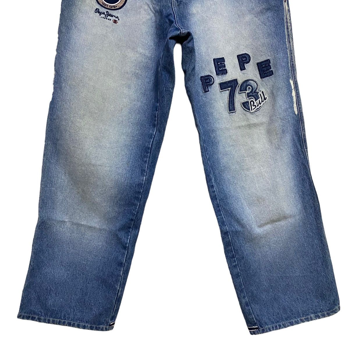 Pepe Jeans Vintage Pepe Jeans Denim Baggy Pants Size US 38 / EU 54 - 7 Thumbnail
