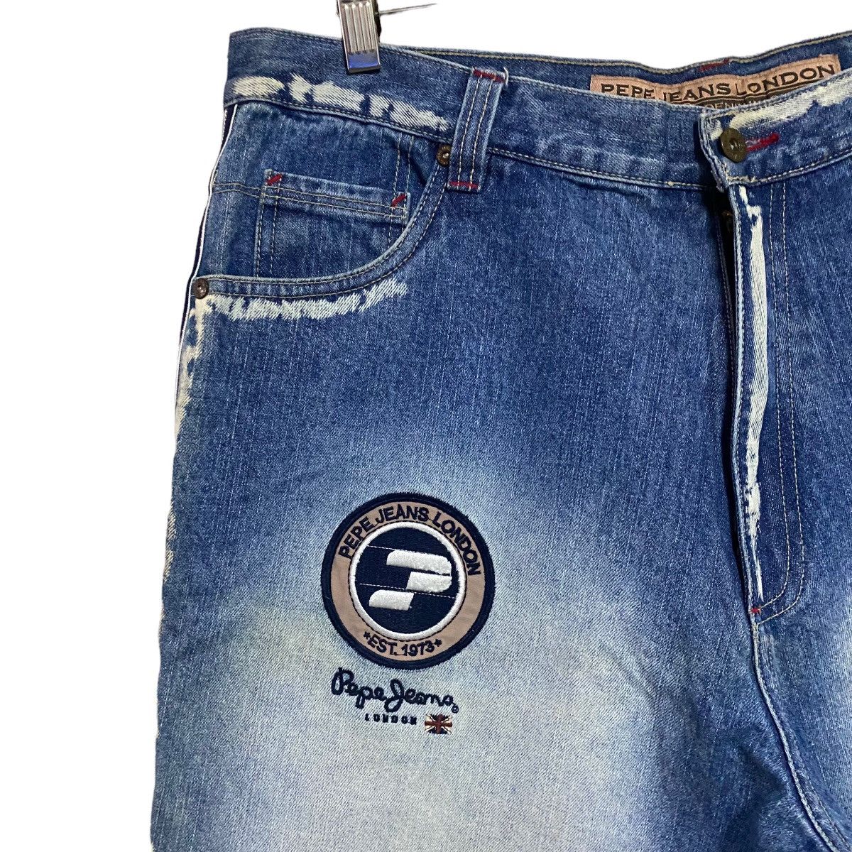 Pepe Jeans Vintage Pepe Jeans Denim Baggy Pants Size US 38 / EU 54 - 4 Thumbnail
