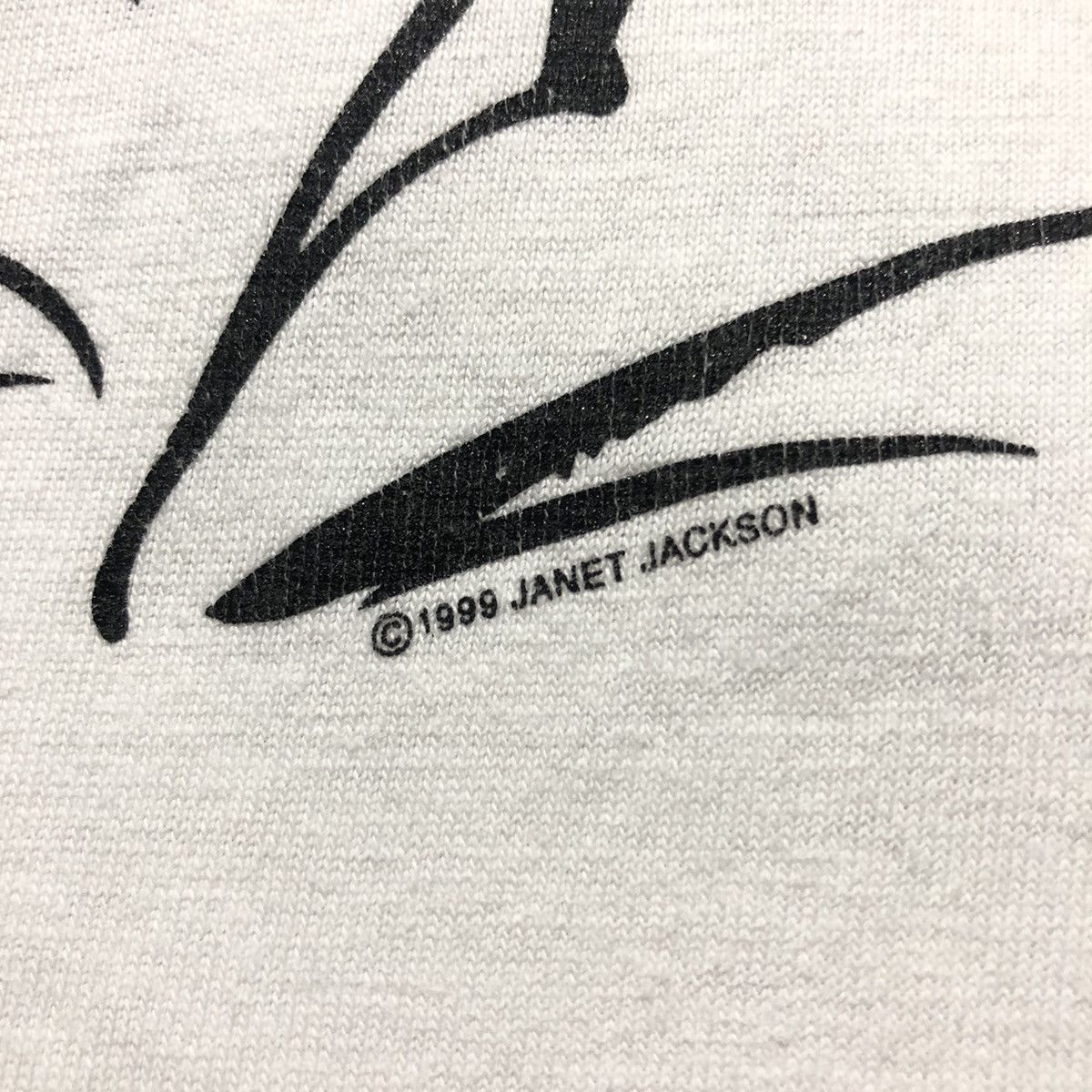 Band Tees Rare‼️🔥Vintage Distress Janet Jackson The Valvet Rope T-Shirt Size US M / EU 48-50 / 2 - 7 Thumbnail