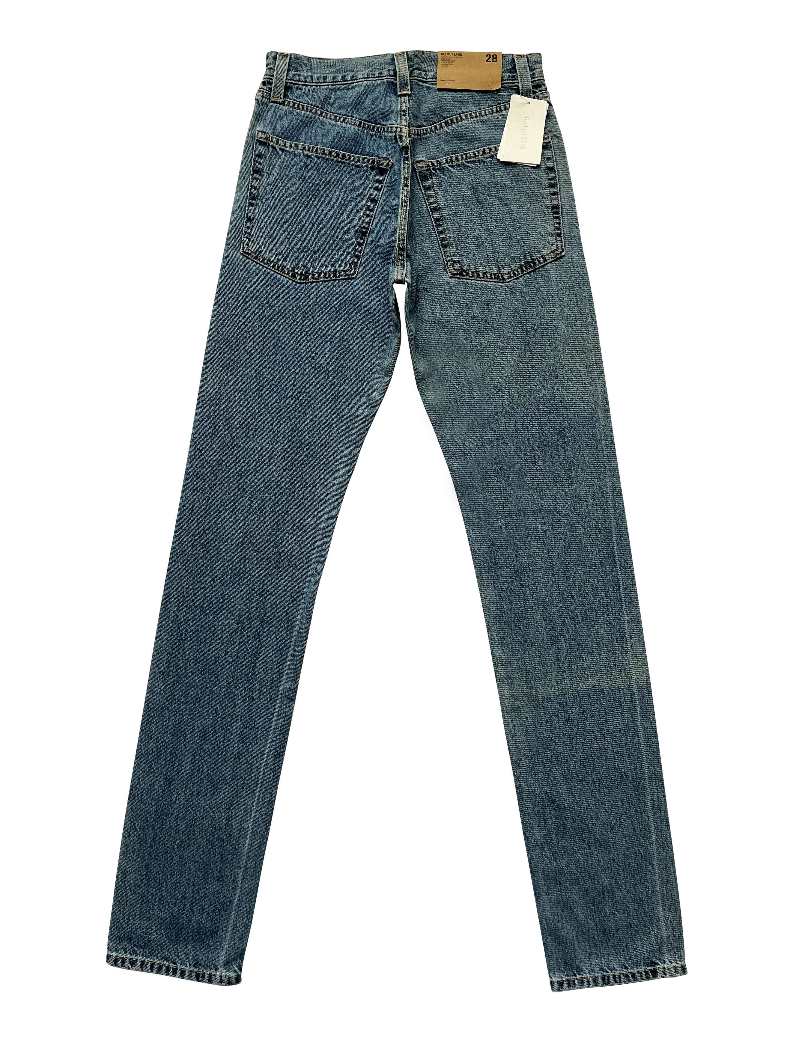Helmut Lang ⚡️QUICK SALE⚡️Helmut Lang Blue Masc Hi Straight Jeans Size US 28 / EU 44 - 2 Thumbnail