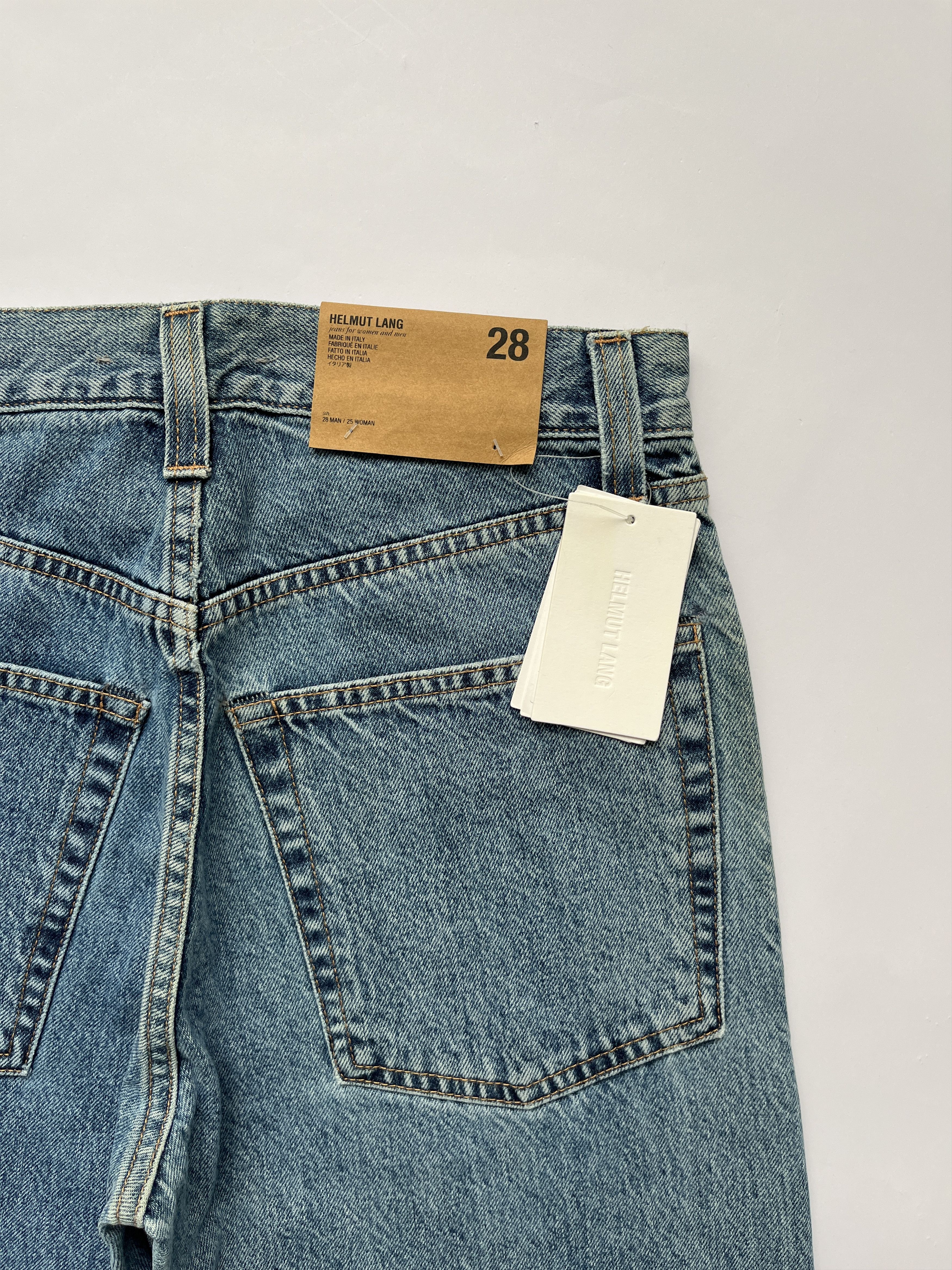 Helmut Lang ⚡️QUICK SALE⚡️Helmut Lang Blue Masc Hi Straight Jeans Size US 28 / EU 44 - 3 Thumbnail