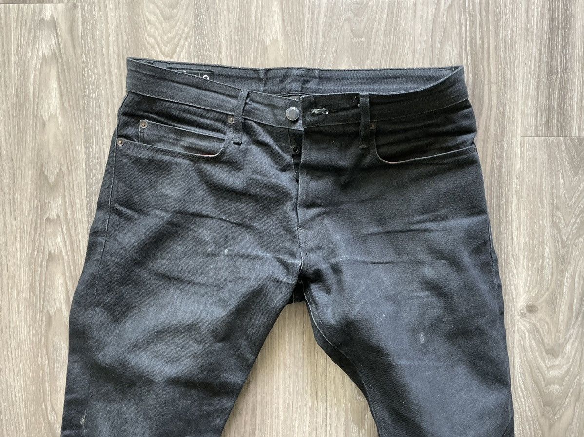Freenote Rios grey black Japanese Selvedge denim jeans | Grailed