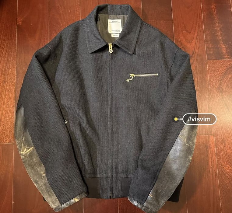 Visvim Brand New Visvim Harvey Jkt Black Size 4 | Grailed