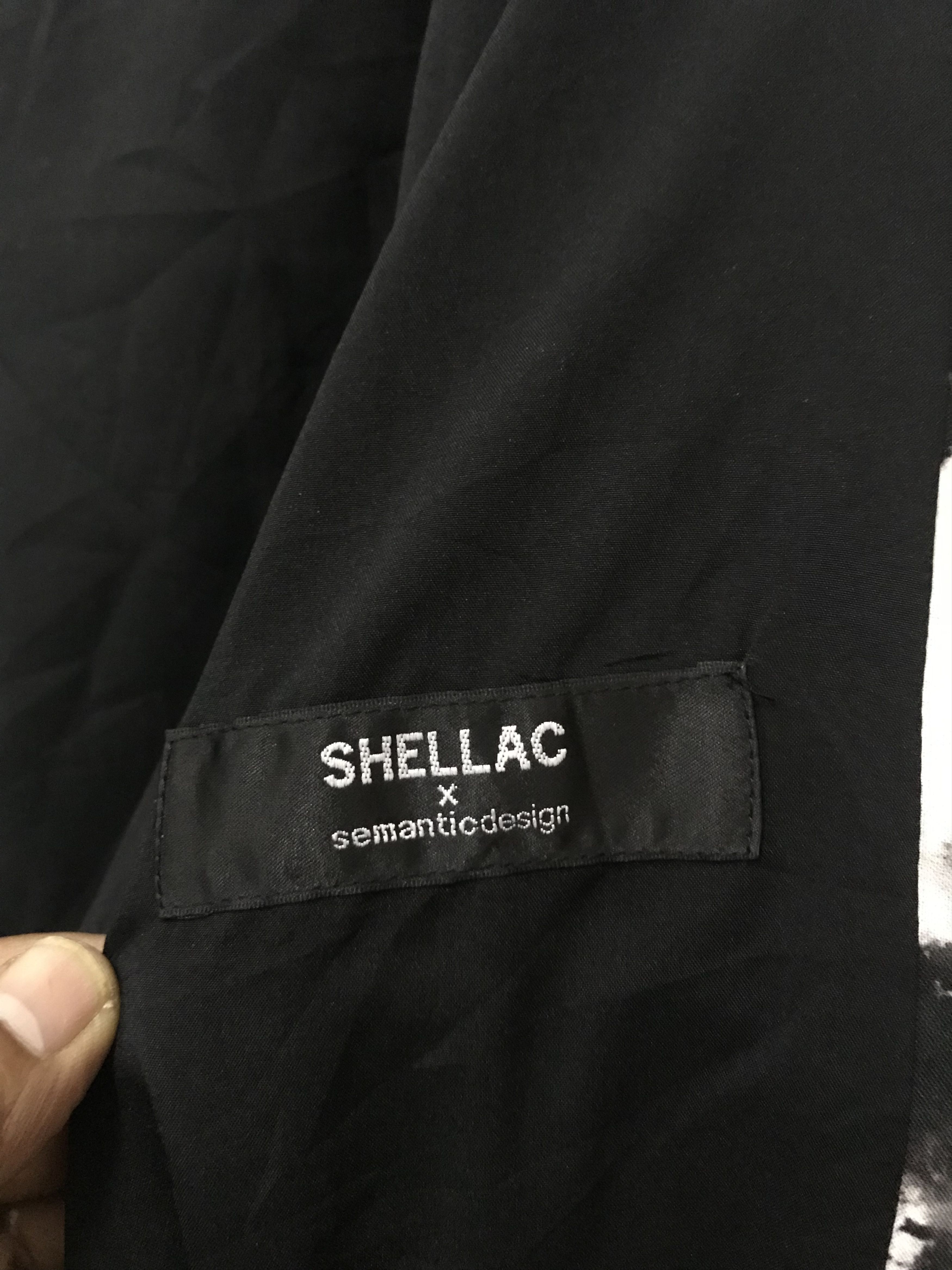 Japanese Brand × Seditionaries × Vintage Shellac X semantic design super rare acid wash style bomber Size US M / EU 48-50 / 2 - 1 Thumbnail