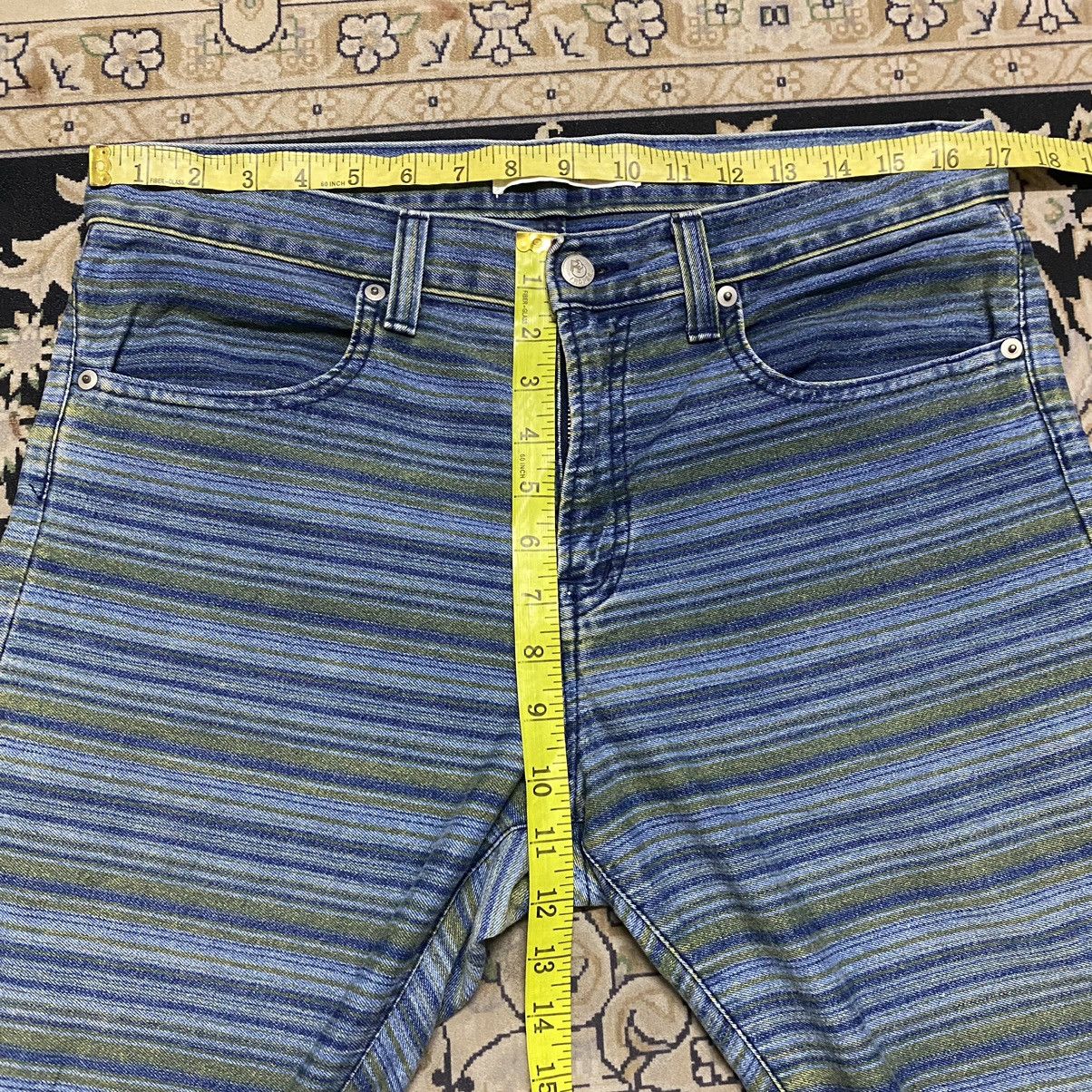 Japanese Brand Japanese Brand ROPES 50932 Denim Striped Pants Size US 34 / EU 50 - 19 Thumbnail