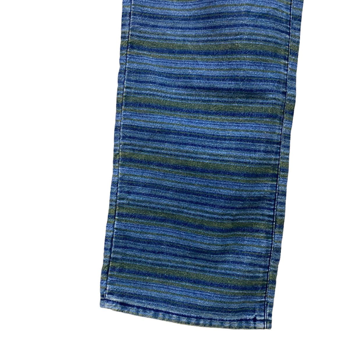 Japanese Brand Japanese Brand ROPES 50932 Denim Striped Pants Size US 34 / EU 50 - 9 Thumbnail
