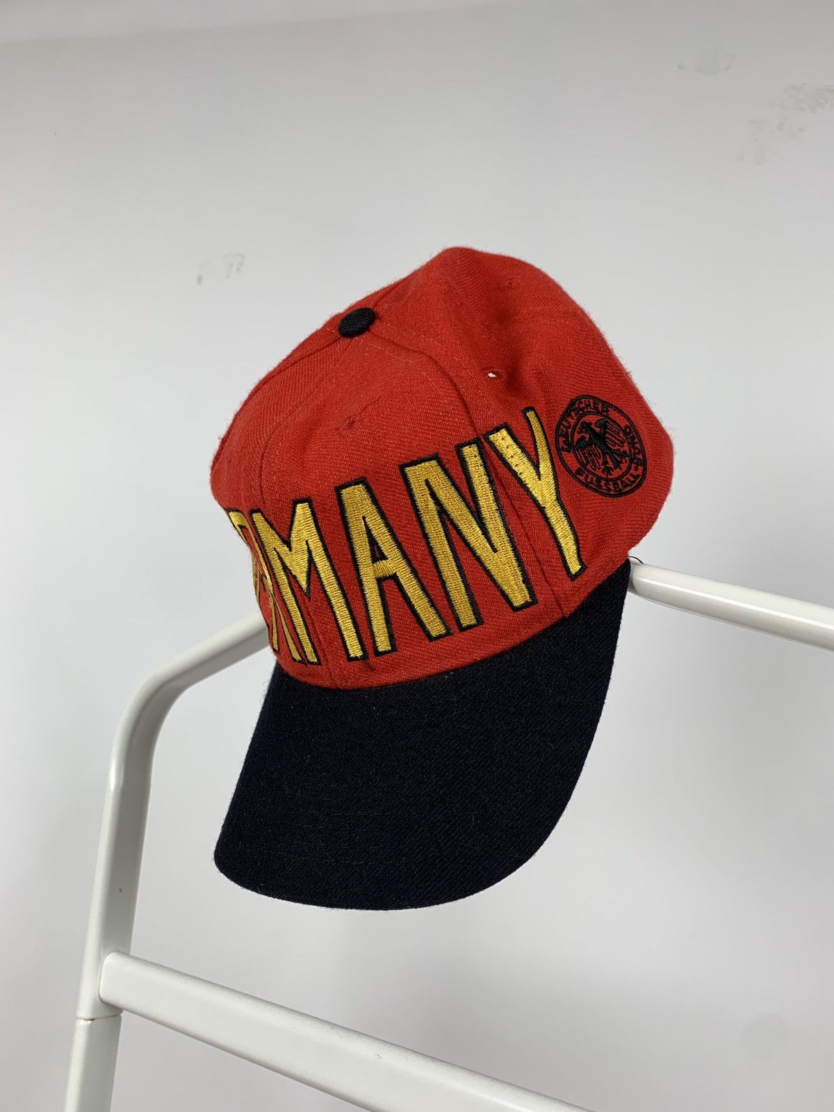 Adidas 80s Vintage Adidas Soccer Germany Cap Hat Size ONE SIZE - 1 Thumbnail