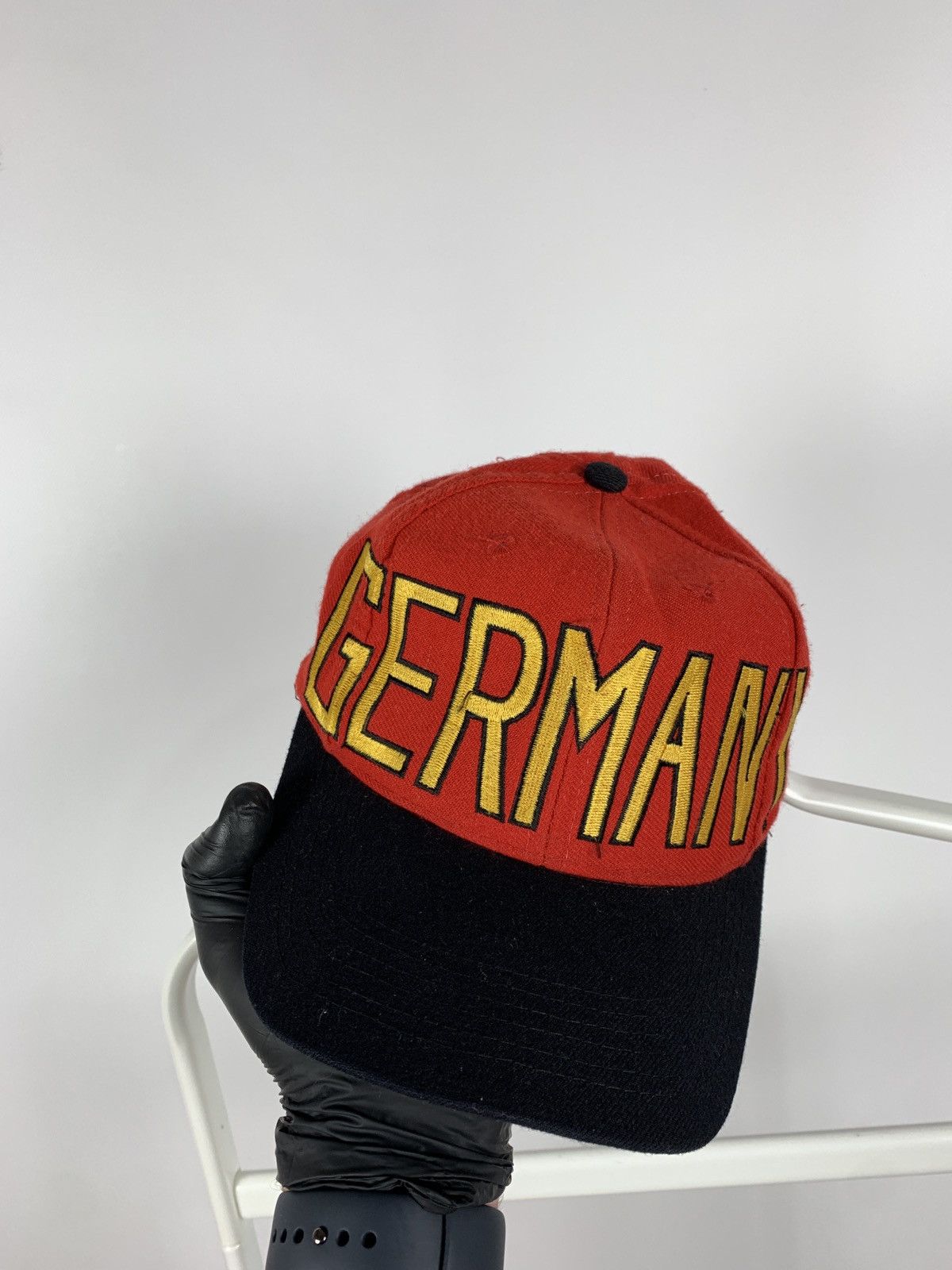 Adidas 80s Vintage Adidas Soccer Germany Cap Hat Size ONE SIZE - 4 Thumbnail