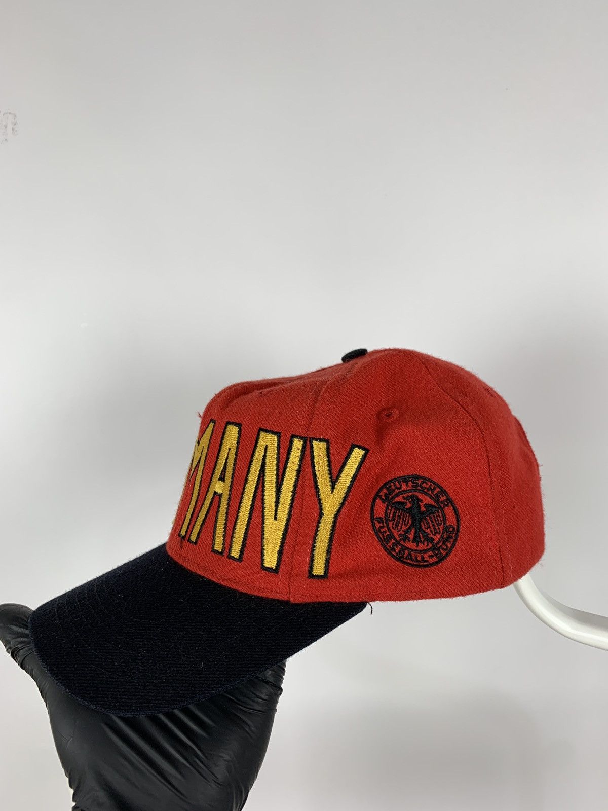 Adidas 80s Vintage Adidas Soccer Germany Cap Hat Size ONE SIZE - 3 Thumbnail