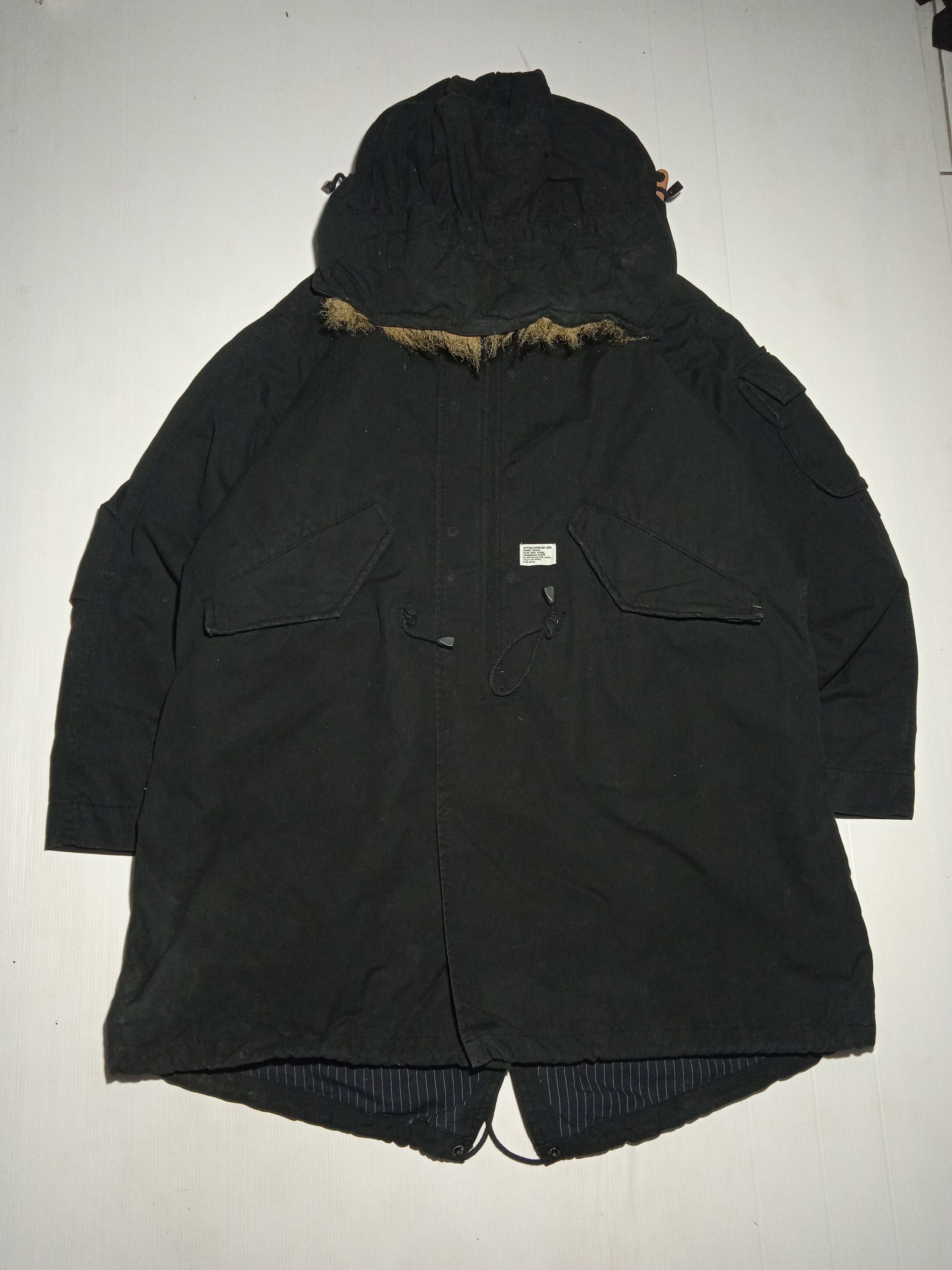 wtaps fishtail parka