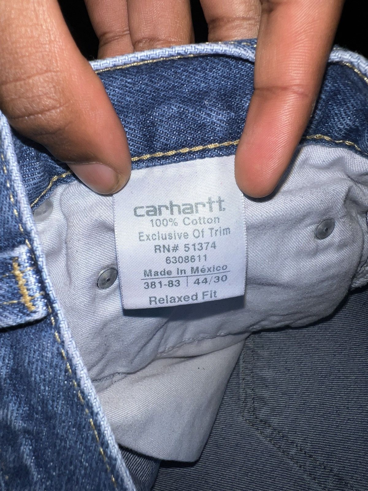 Carhartt 90s Carhartt Jeans Size US 44 / EU 60 - 3 Thumbnail