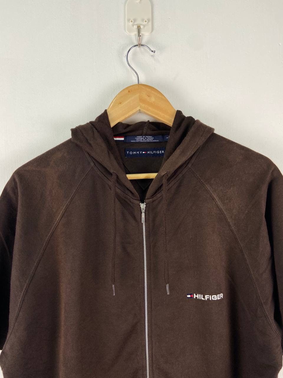 Tommy Hilfiger Vintage Tommy Hilfiger Sunfaded Hoodie Jacket Size US S / EU 44-46 / 1 - 2 Thumbnail