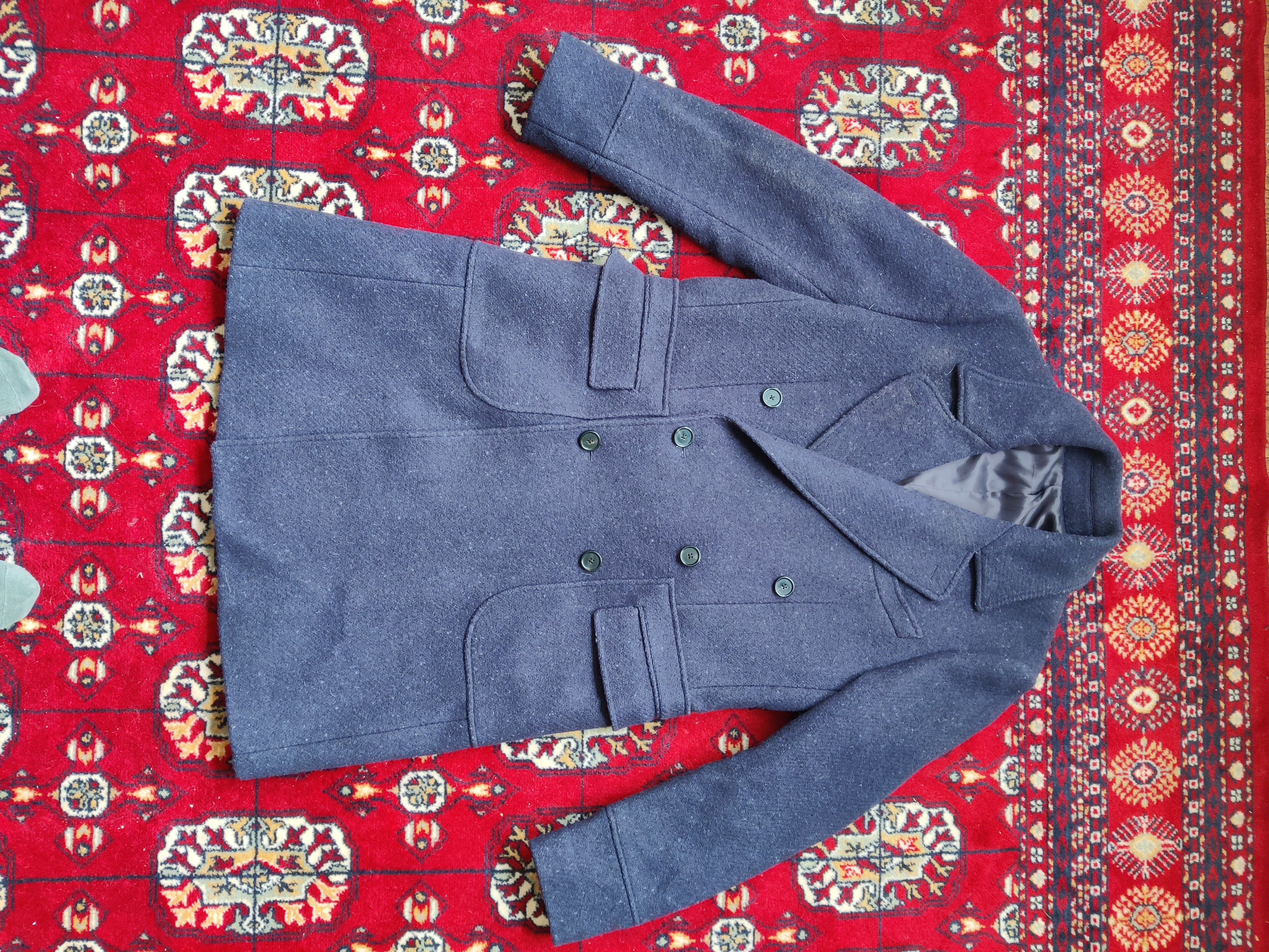 Spier Mackay Navy Polo Coat 42 - Main Image