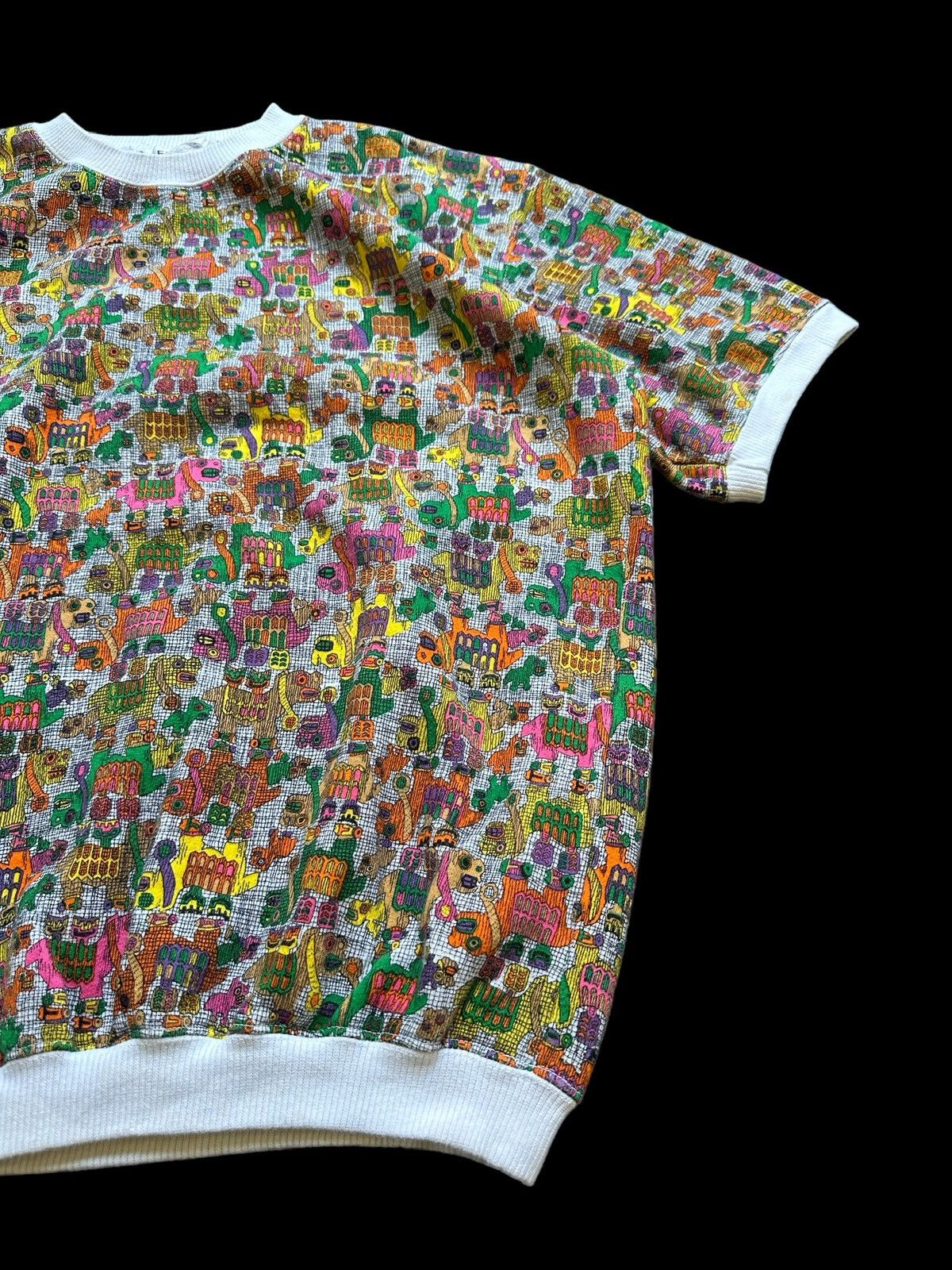 Japanese Brand 🔥Grail🔥 80's K Factory by Nobuo Ikeda Japanese pop art Size US M / EU 48-50 / 2 - 4 Thumbnail