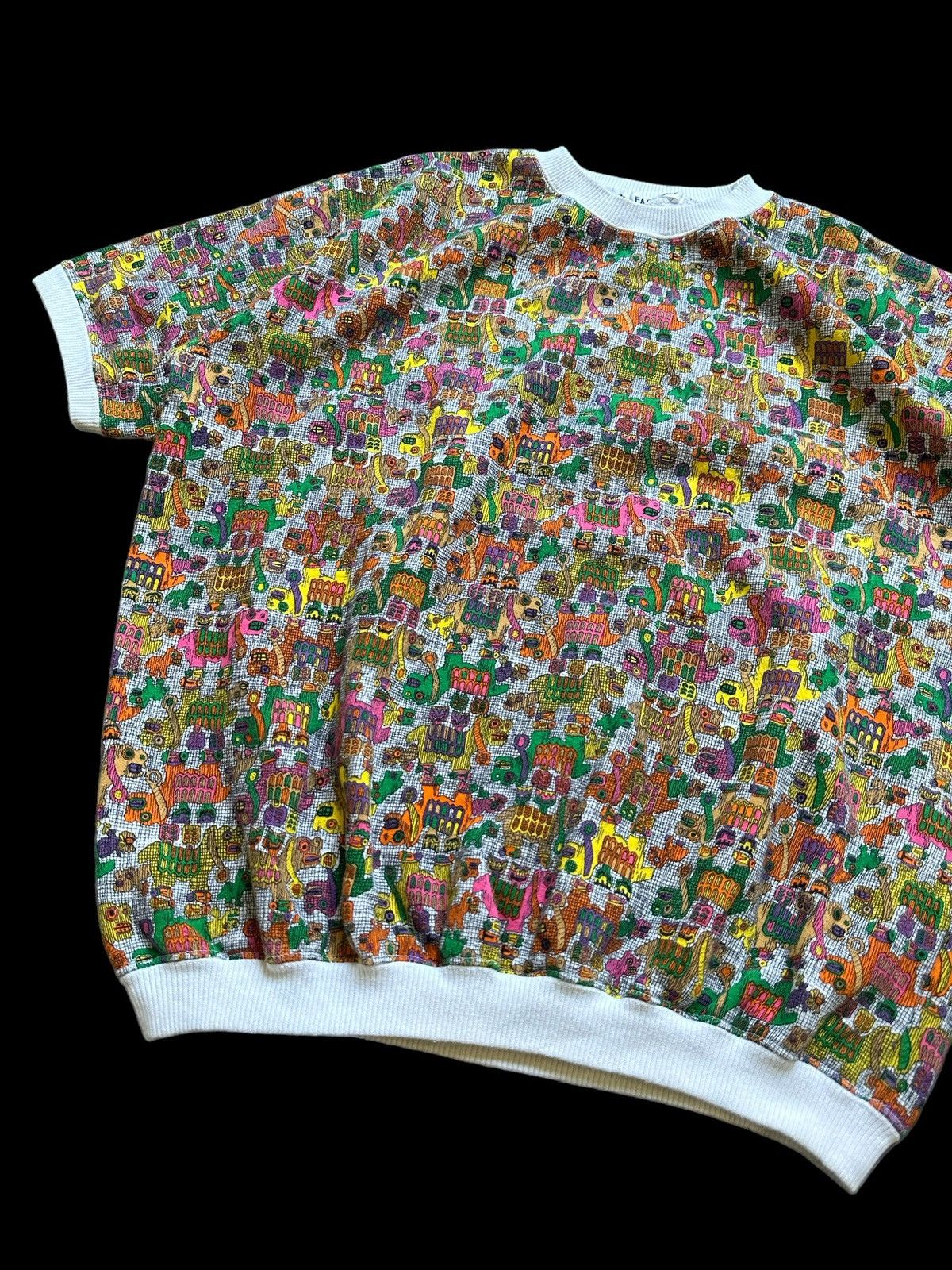 Japanese Brand 🔥Grail🔥 80's K Factory by Nobuo Ikeda Japanese pop art Size US M / EU 48-50 / 2 - 5 Thumbnail