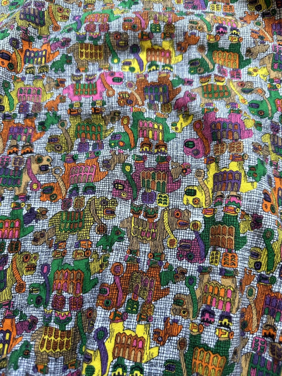Japanese Brand 🔥Grail🔥 80's K Factory by Nobuo Ikeda Japanese pop art Size US M / EU 48-50 / 2 - 8 Thumbnail