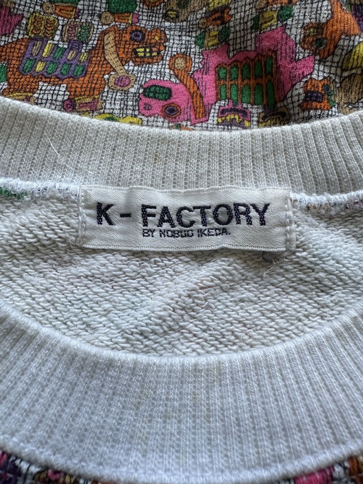 Japanese Brand 🔥Grail🔥 80's K Factory by Nobuo Ikeda Japanese pop art Size US M / EU 48-50 / 2 - 10 Thumbnail