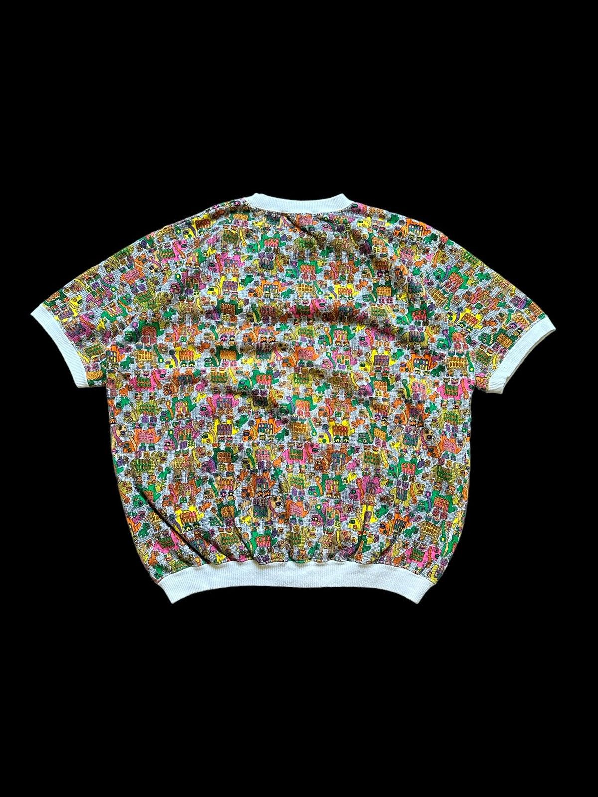 Japanese Brand 🔥Grail🔥 80's K Factory by Nobuo Ikeda Japanese pop art Size US M / EU 48-50 / 2 - 2 Thumbnail