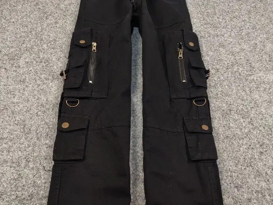 Japanese Brand Vintage 90's Cargo Pants Travis Scott Japan Zip Pocket Size US 34 / EU 50 - 4 Thumbnail