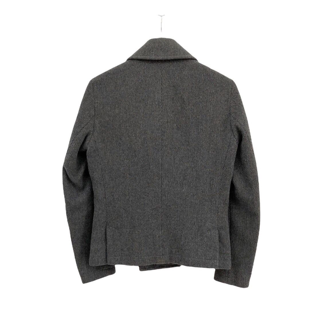 Tornado Mart 🔥J-Rock🔥 00's Tornado Mart Japan herringbone wool jacket Size US M / EU 48-50 / 2 - 3 Thumbnail