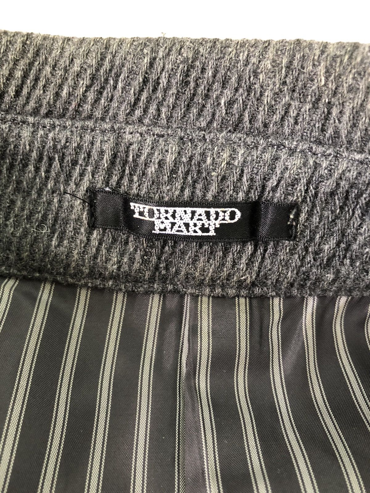 Tornado Mart 🔥J-Rock🔥 00's Tornado Mart Japan herringbone wool jacket Size US M / EU 48-50 / 2 - 11 Thumbnail
